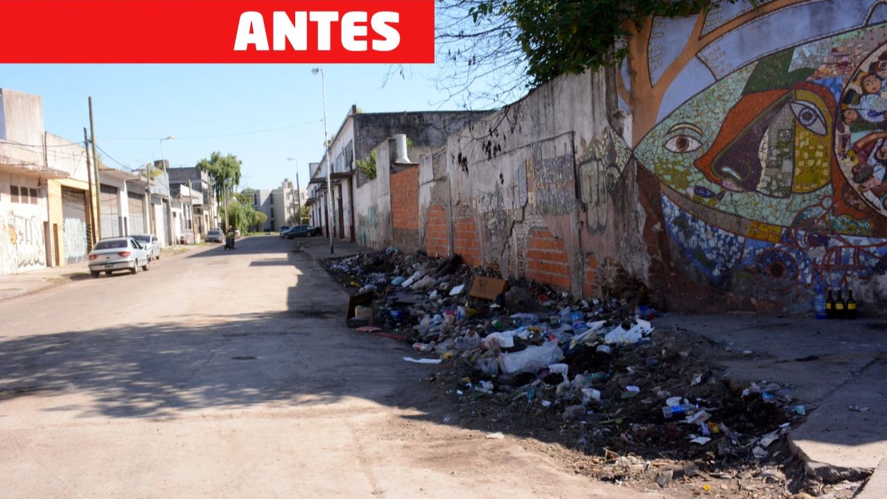 Erradicaron un basural