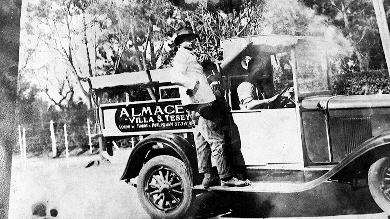 Camioneta utilizada para realizar los repartos