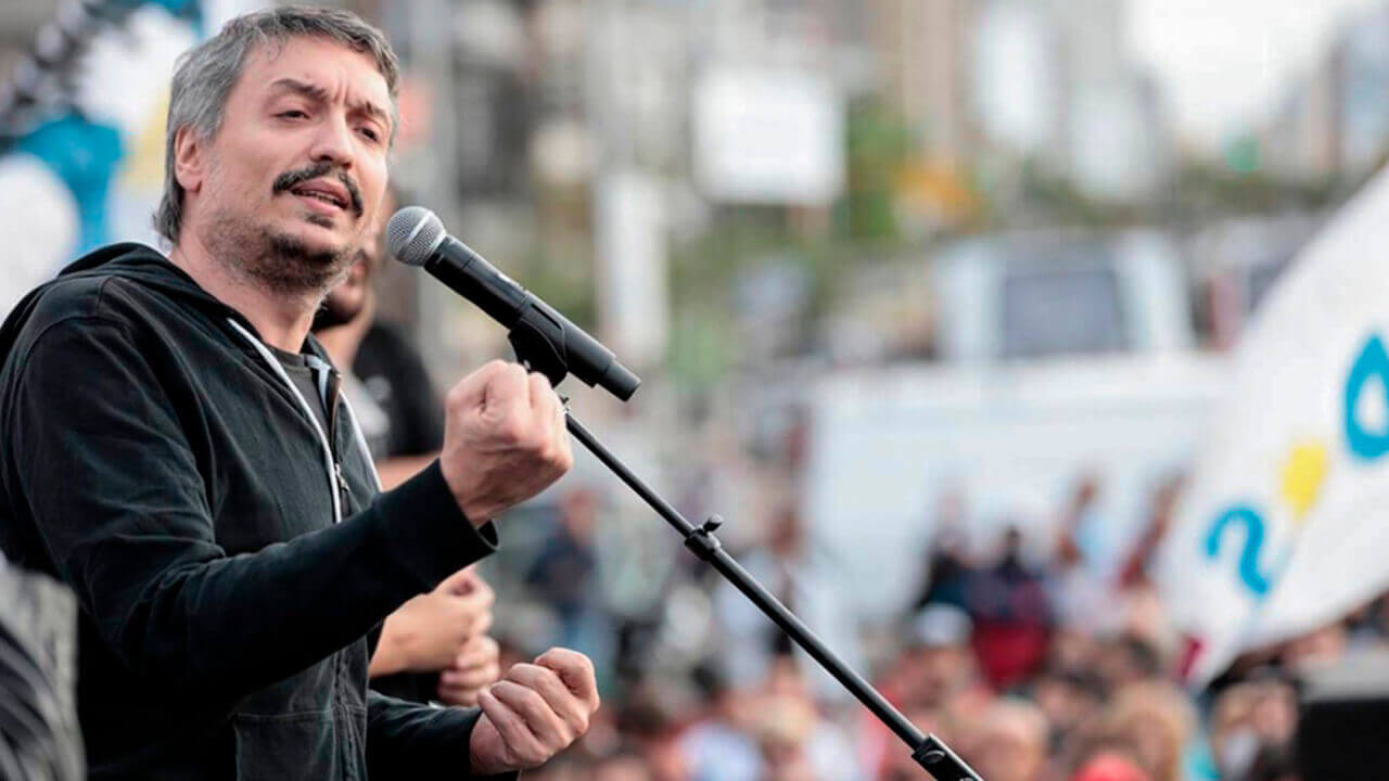 Máximo Kirchner reaparece públicamente en Morón a un mes del atentado Máximo Kirchner reaparece públicamente en Morón a un mes del atentado