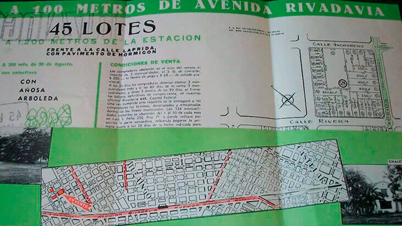 Loteo-a 1200-metros-de-la-estación-del-Ferrocarril-del Oeste