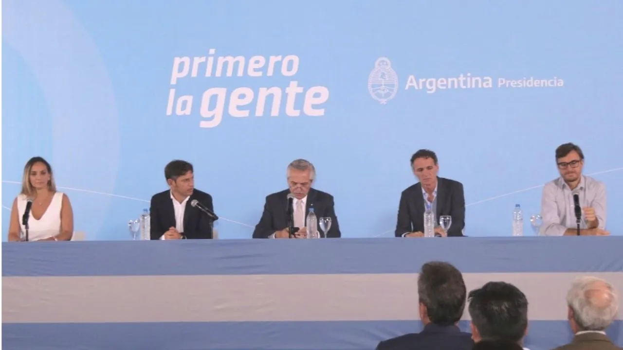 Alberto Fernandez en Moron