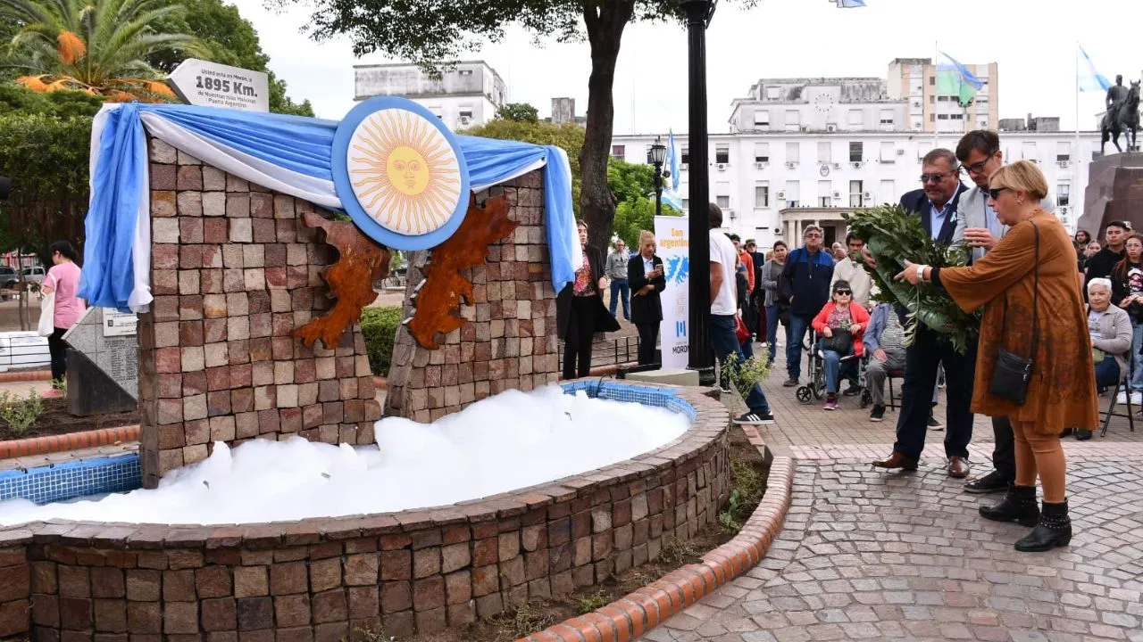 Homenaje en Morón