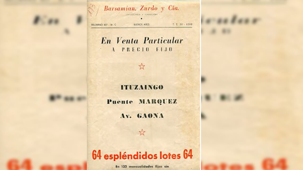 Ante la llegada de la obra, la venta de lotes