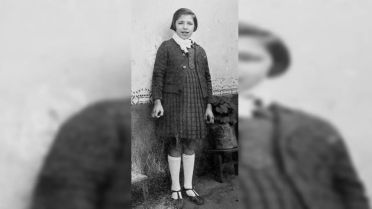 Augusta Mercedes Tesei, hija menor del matrimonio.