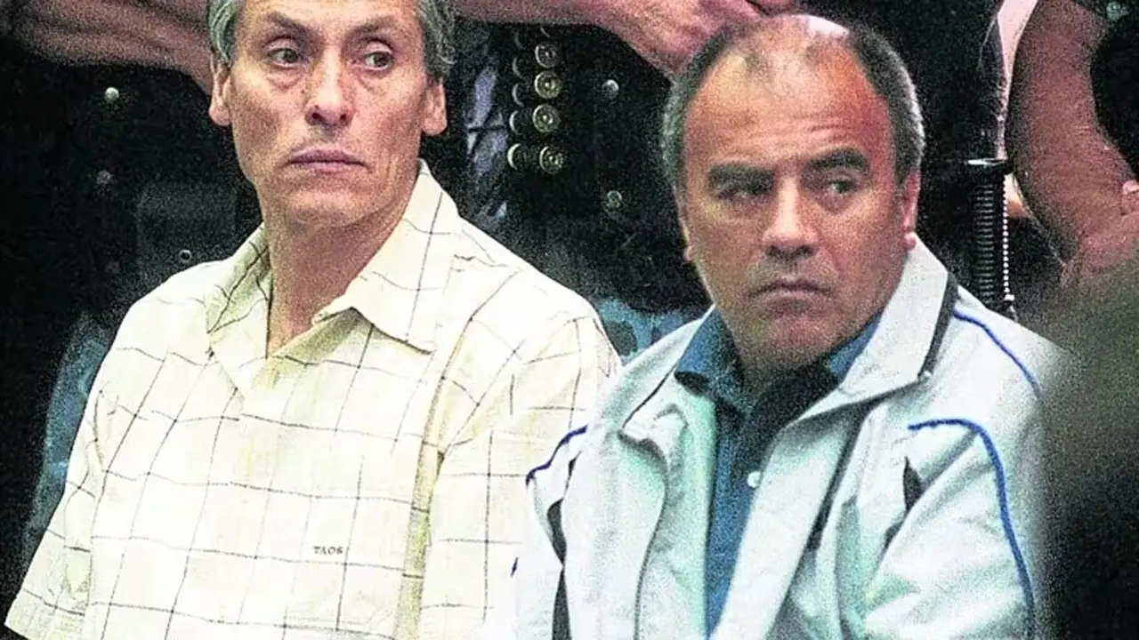 La Garza y el Gordo Valor durante uno de los juicios