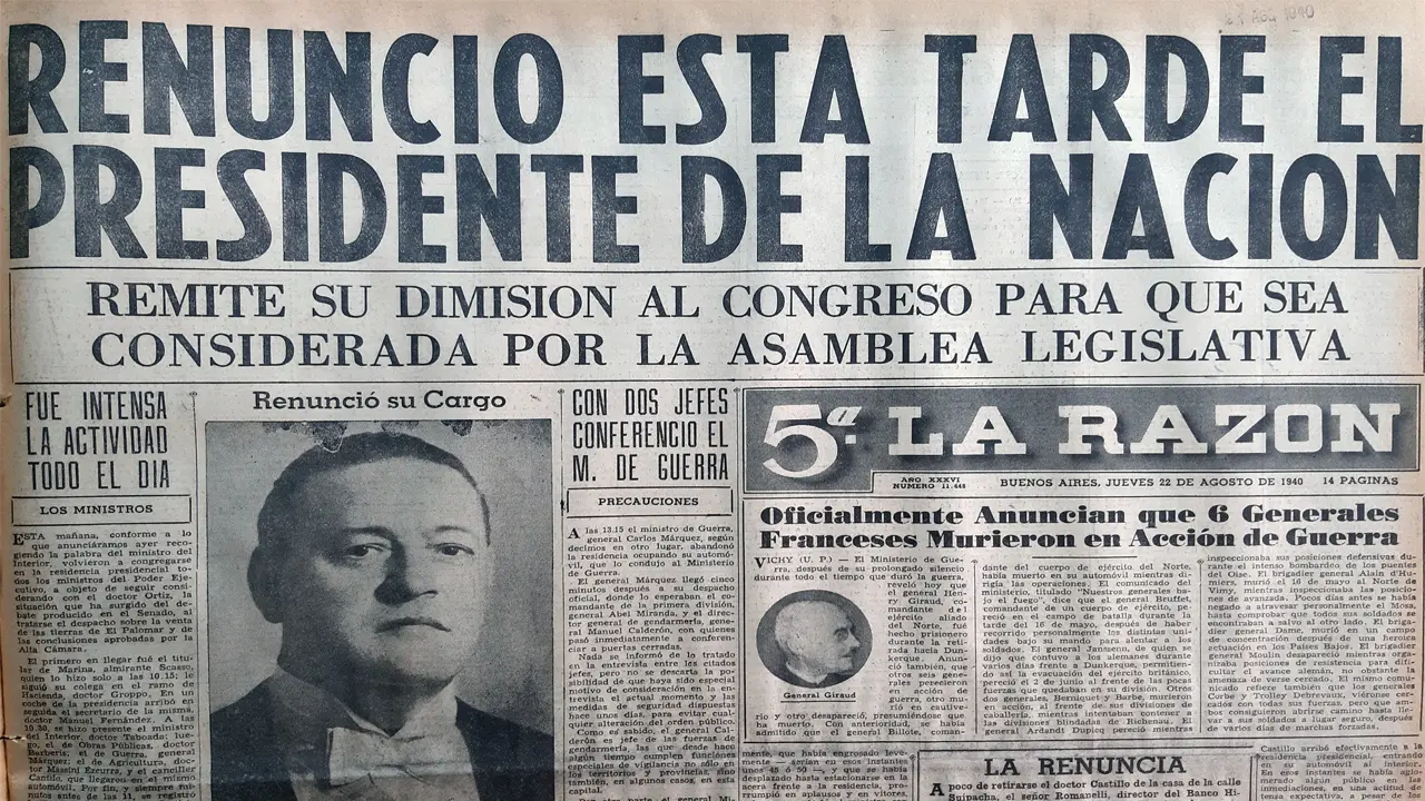 La Renuncia de Ortíz