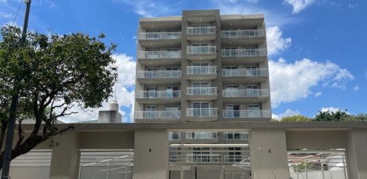 La obra del edificio
