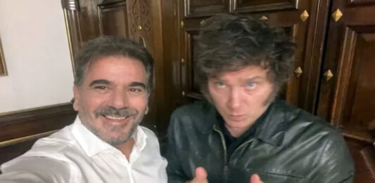 La sugestiva foto de Ritondo con Milei