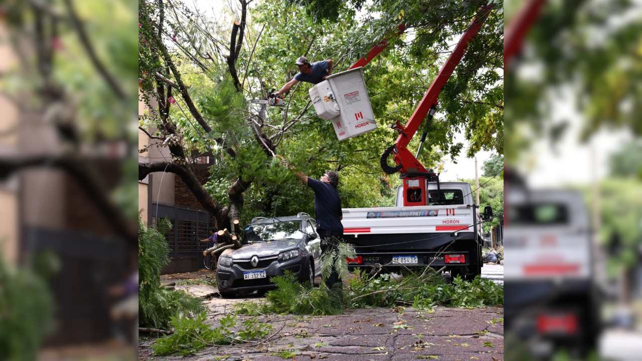 Tormentas en Morón