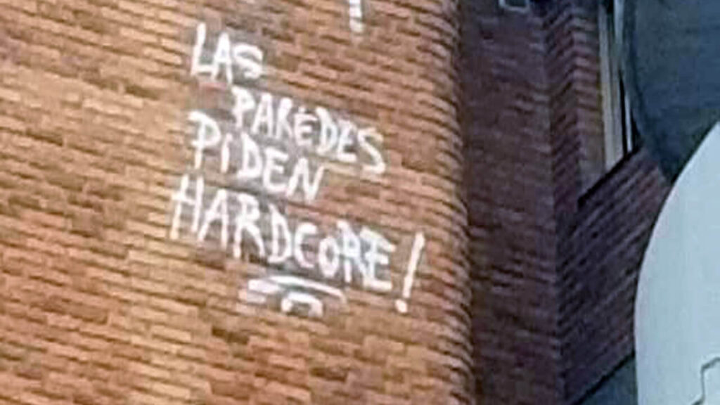 El sillero ataca de nuevo pero en Morón Norte 3 Las paredes piden hardcore