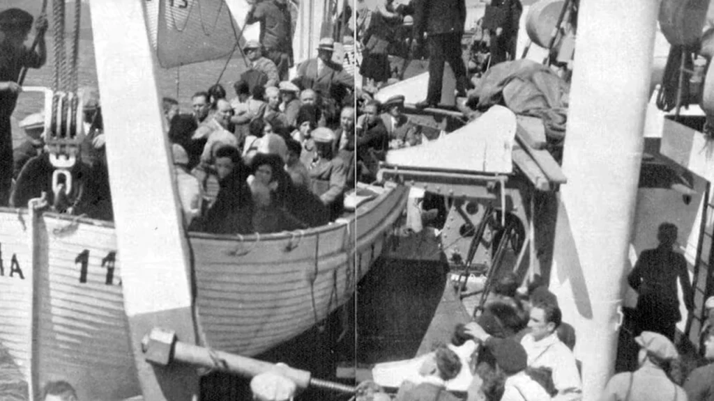 Rescate los náufragos de Monte Cervantes