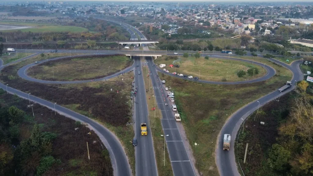 Ruta 4 y Ruta 201