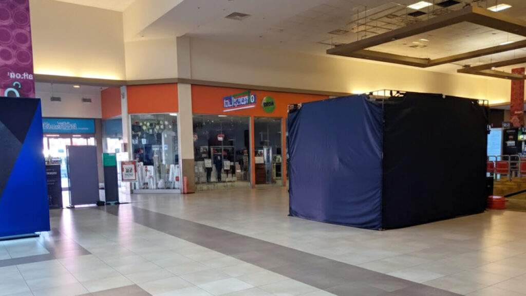 Así se encuentra hoy, apagado, sin movimiento, cerrado, sin consumo