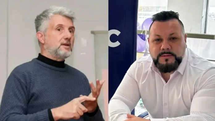En la foto de portada Cristian Morales y José María Ghi
