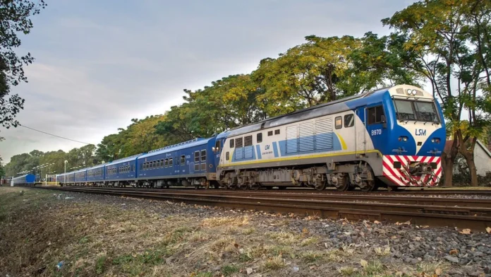 Obras en el Tren San Martin