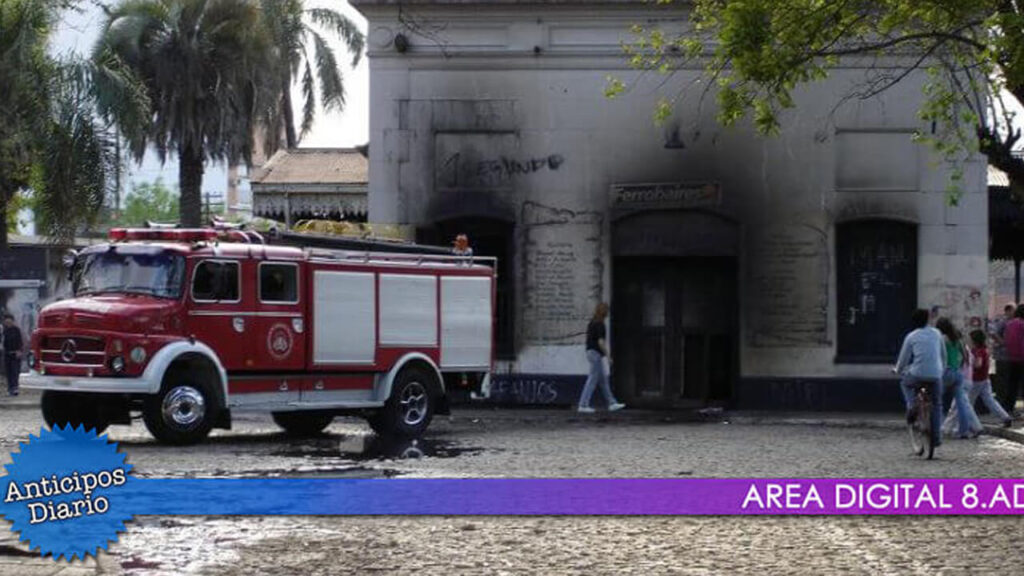 Hasta parte del Pasaje La Porteña sufrió el fuego