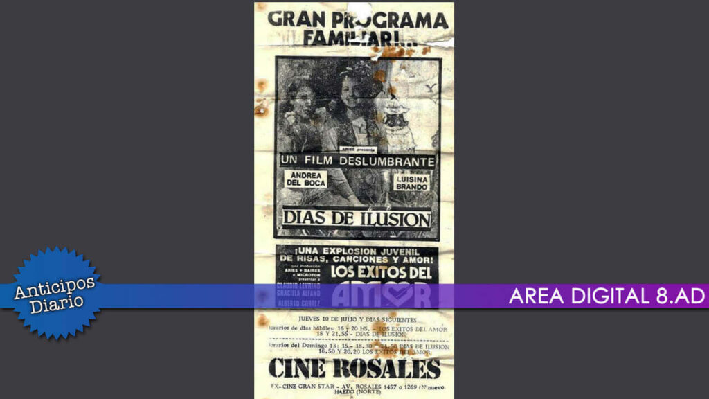 Aunque pocos lo recuerdan, existía un cine sobre la Avenida Rosales