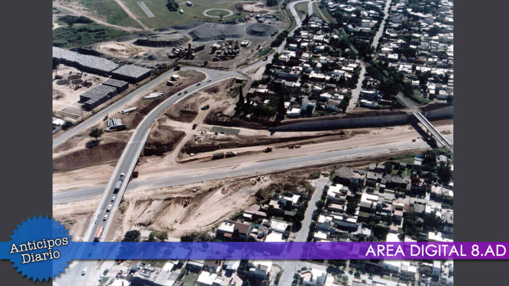 Construcción del Puente sobre la Calle Rosales