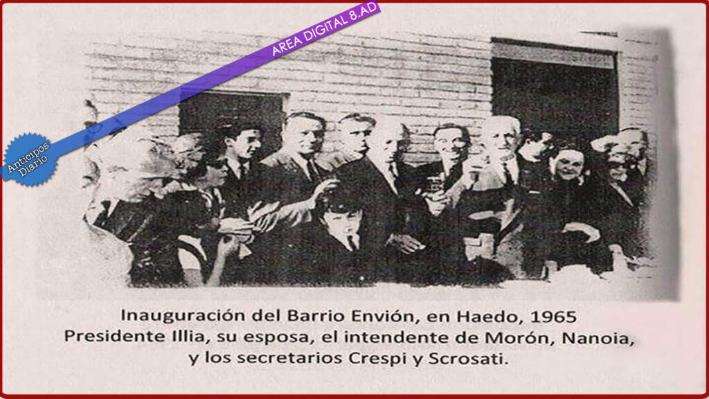 Festejos del Barrio Envión con la presencia de Arturo Illia