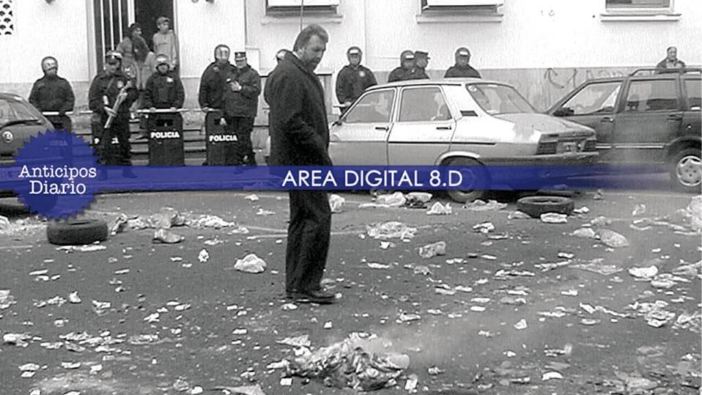 Protesta Sindicato Municipal de Morón 2003 por la mañana