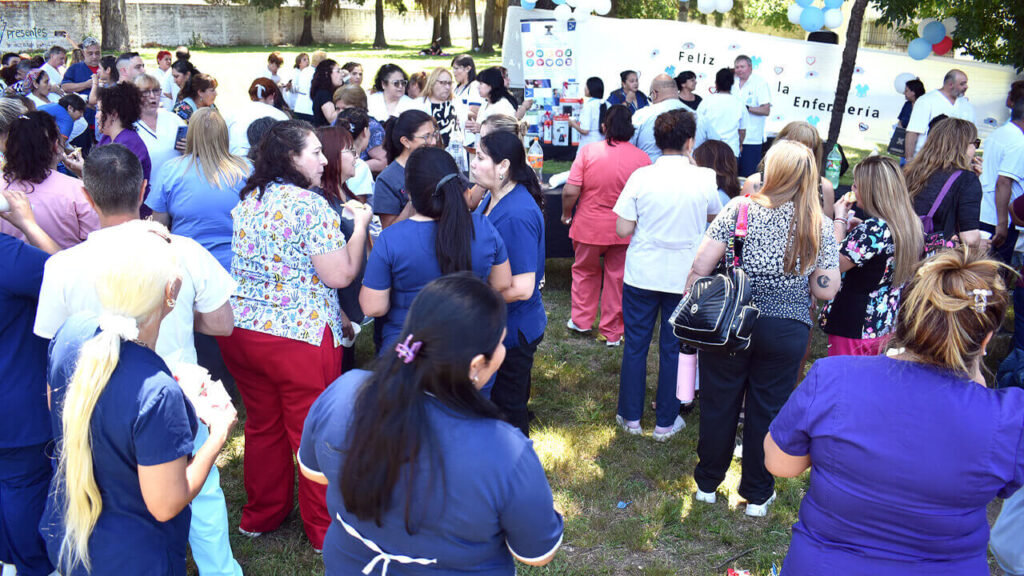 Actividad por el Día Nacional de la Enfermería