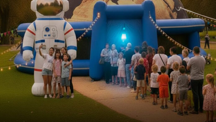 Dinosaurios y expediciones espaciales El Planetario Móvil aterriza en Morón