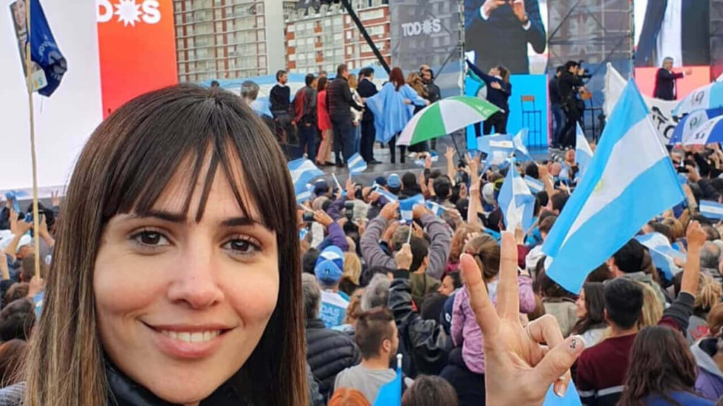 Esposa de Walter Festa, Romina Uhrig, que llegó a diputada nacional pero duró solo un mandato