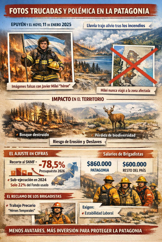 Infografía sobre el conflicto y la polémica realizada por G 5 Fox para Diario Anticipos