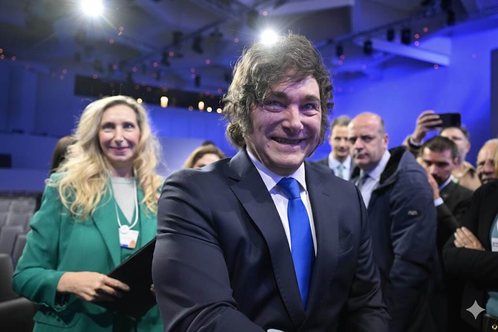 Karina y Javier Milei en la Cumbre de Davos firmaron un pacto de sangre con Donald Trump