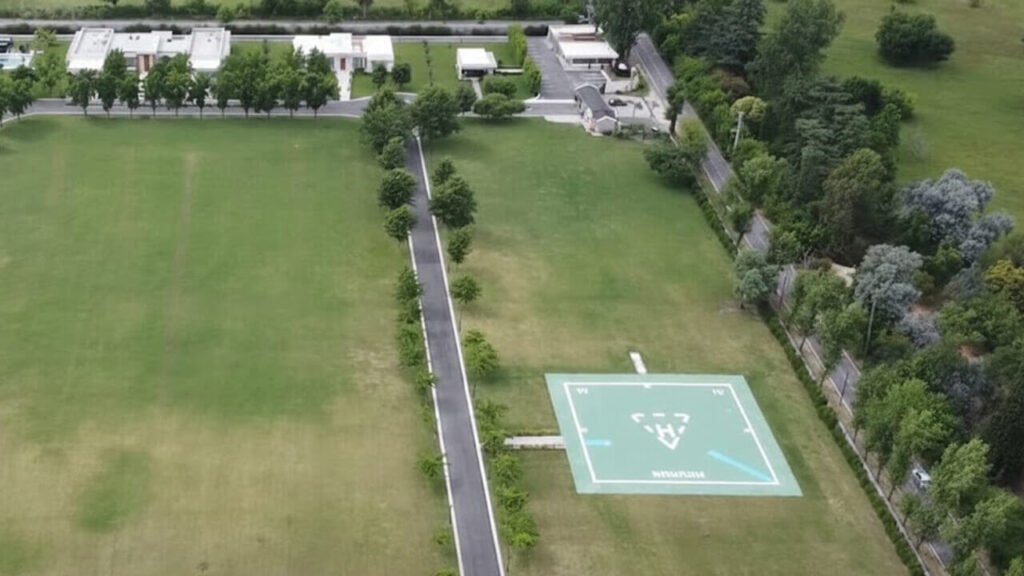 La AFA y su gran mansión con helipuerto incluído