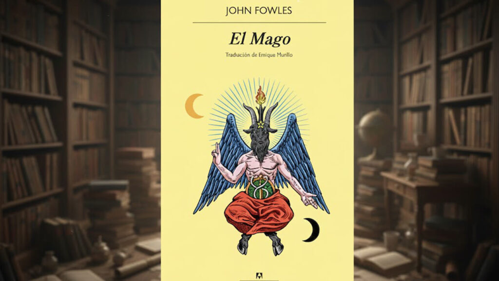 La cubierta de la edición de El Mago que reeditó Anagrama