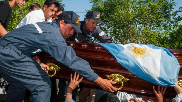 La tragedia de los bomberitos, que murieron en un incendio en Puerto Madryn