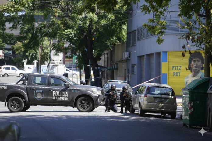 Pánico Un cabo de la PFA alcoholizado desató una balacera e hirió a un hombre