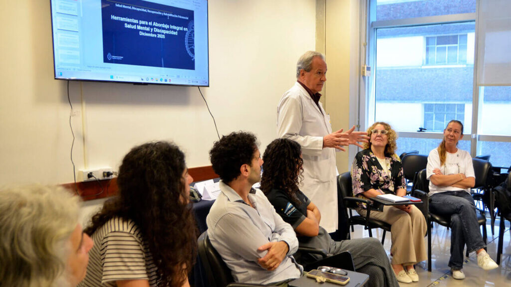 Participamos como Hospital Nacional del ciclo de capacitaciones sobre Salud Mental y Discapacidad