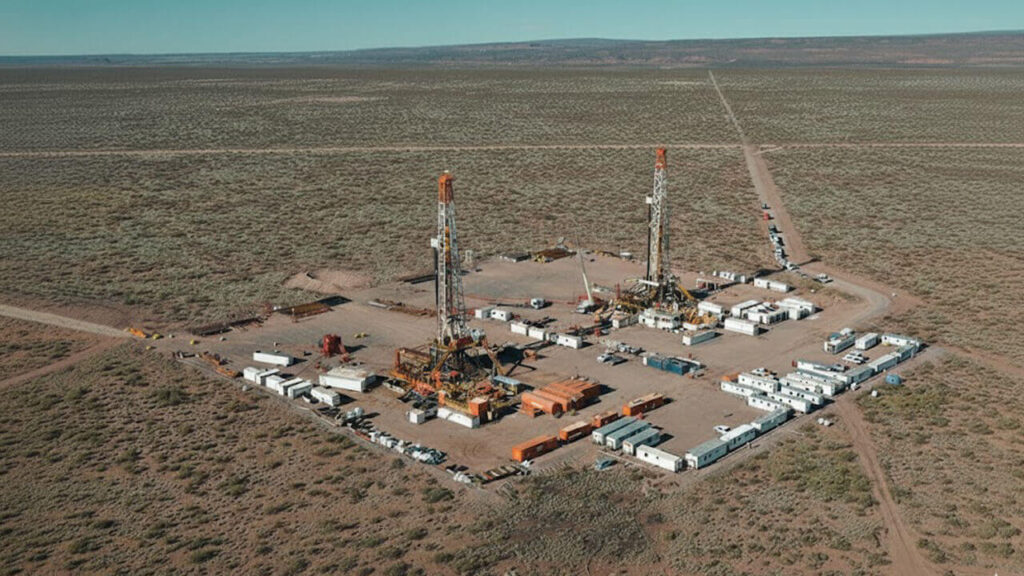 Una de las operadores de Vaca Muerta en lo que fue un desierto y en años piensan que habrá grandes ciudades