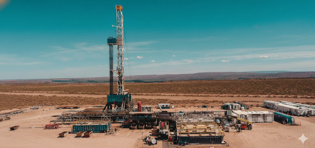 Una de las tantas imágenes que componen Vaca Muerta, el yacimiento que genera la mayor expectativas para la economía argentina