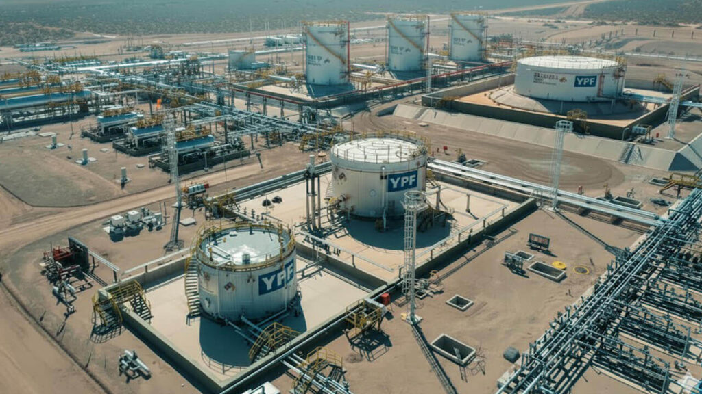 YPF una de las grandes jugadores en el mercado del petróleo y el gas de Vaca Muerta