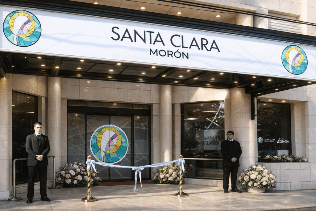 Así ve vio la Clínica Constituyentes cuando comenzó a llamarse Santa Clara