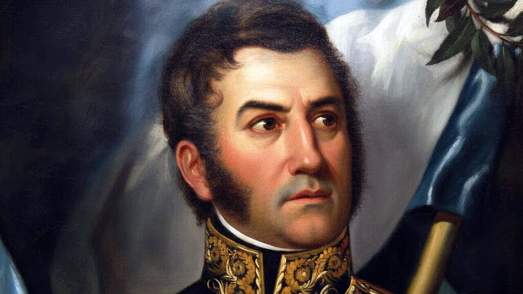 El Hombre, el General José de San Martín, quién liberó la mitad del continente