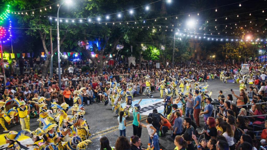 El corso de Mercedes a pleno, organizado por el Municipio que gobierna Juan Ignacio Ustarroz
