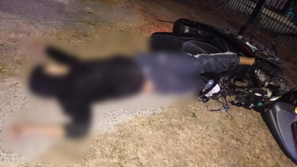 El menos de 16 años, abatido, una vida por delante arruinada por tan solo por una moto, que tristeza