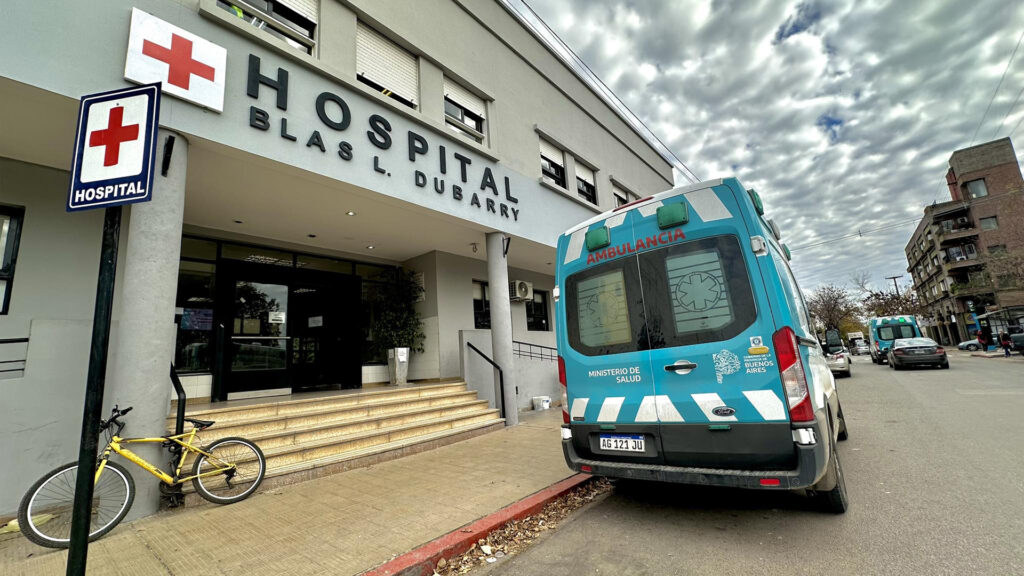 Hospial Blas Dubarry de Mercedes donde trasladaron a Braian