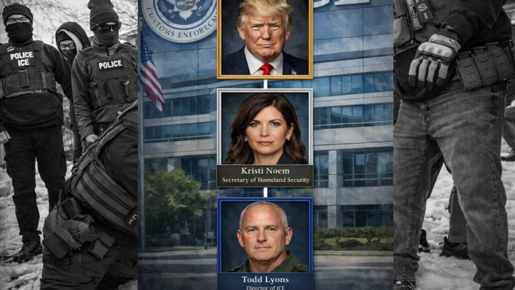 La estructura verticalista y jerárquica que ordena y ejecuta el ICE