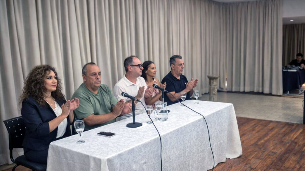 Nancy Peredo, Omar Sergio Rodríguez, Gustavo Saenz, Paula Scarafia y Carlos Sergio Rodríguez