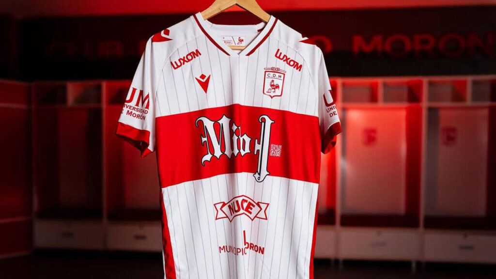 No tenés camiseta Deportivo Morón, un lujo y a ganar