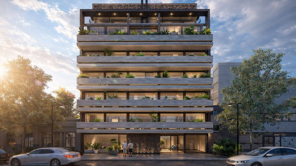 Otro de los tantos proyectos con iluminación, balcones amplios y verde