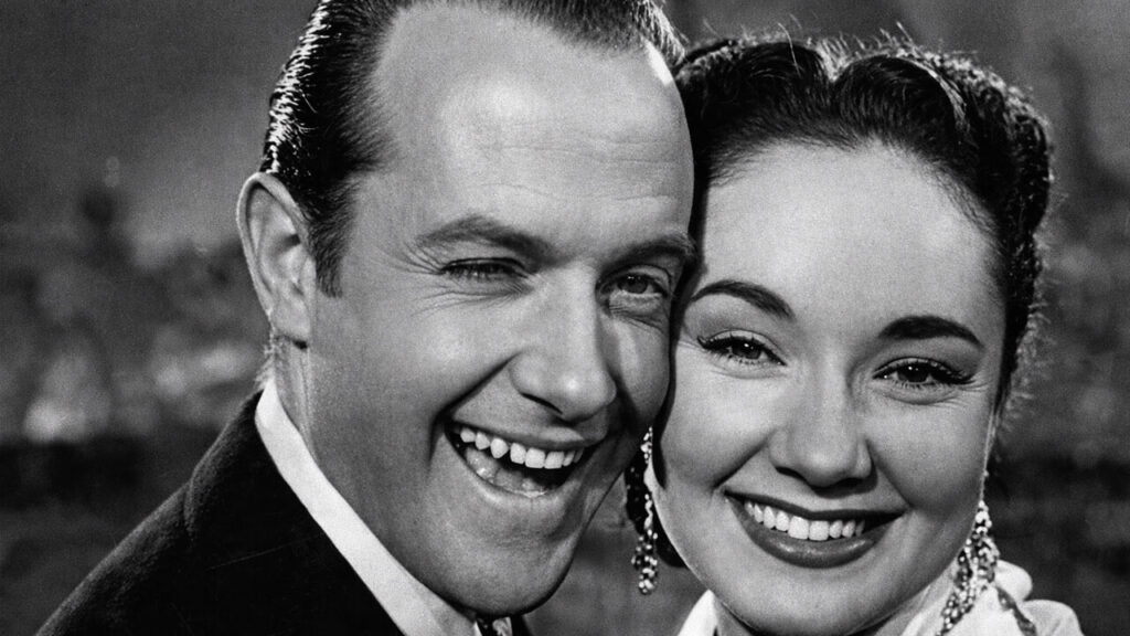 Ricardo Passano junto a Amelia Bence. Su consagración llegó tras el éxito de Juvenilia y una extensa trayectoria en teatro y cine