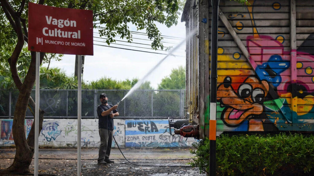 Solo tristeza puede dar destruir el patrimonio que es de todos, tristeza y bronca también