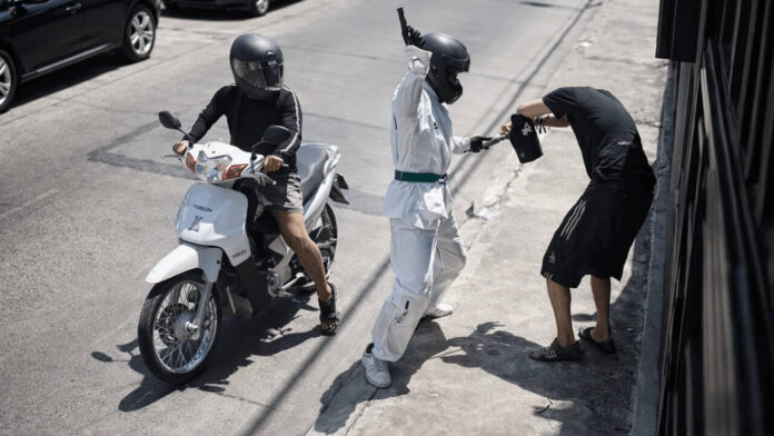 Un ataque brutal El falso taekwondista de Villa Sarmiento