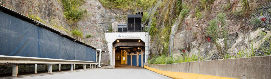 Un bunker de Iron Mountain